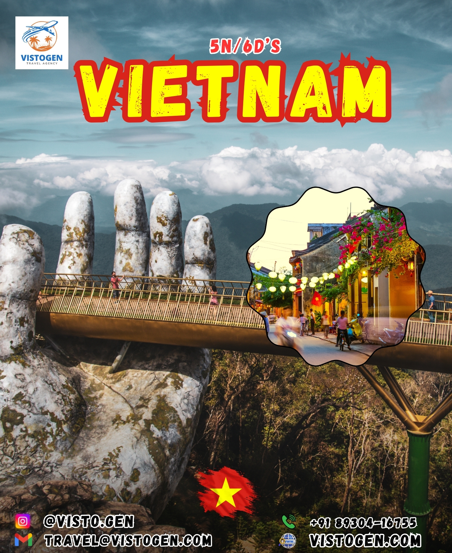 Vietnam tour package – Hanoi, Ha Long Bay, Ninh Binh sightseeing with flights, visa, hotels, meals, transfers
